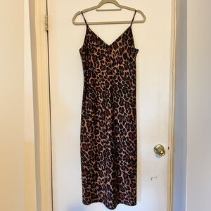 Animal print dress from Jcrew.